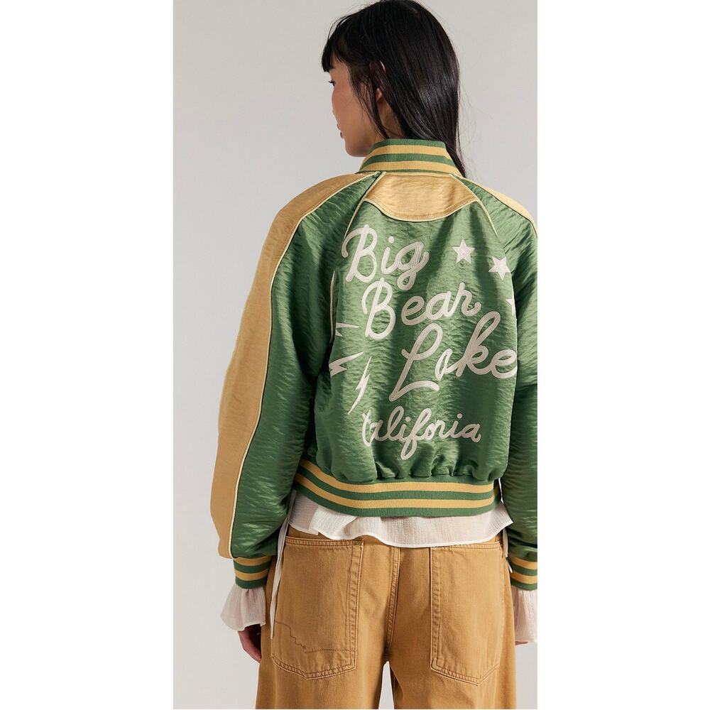 Free People We The Free Star Power Souvenir Jacket L (NWOT) - Picture 5 of 7